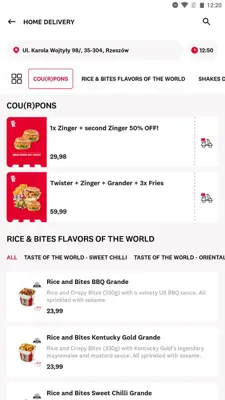 KFC android App screenshot 3